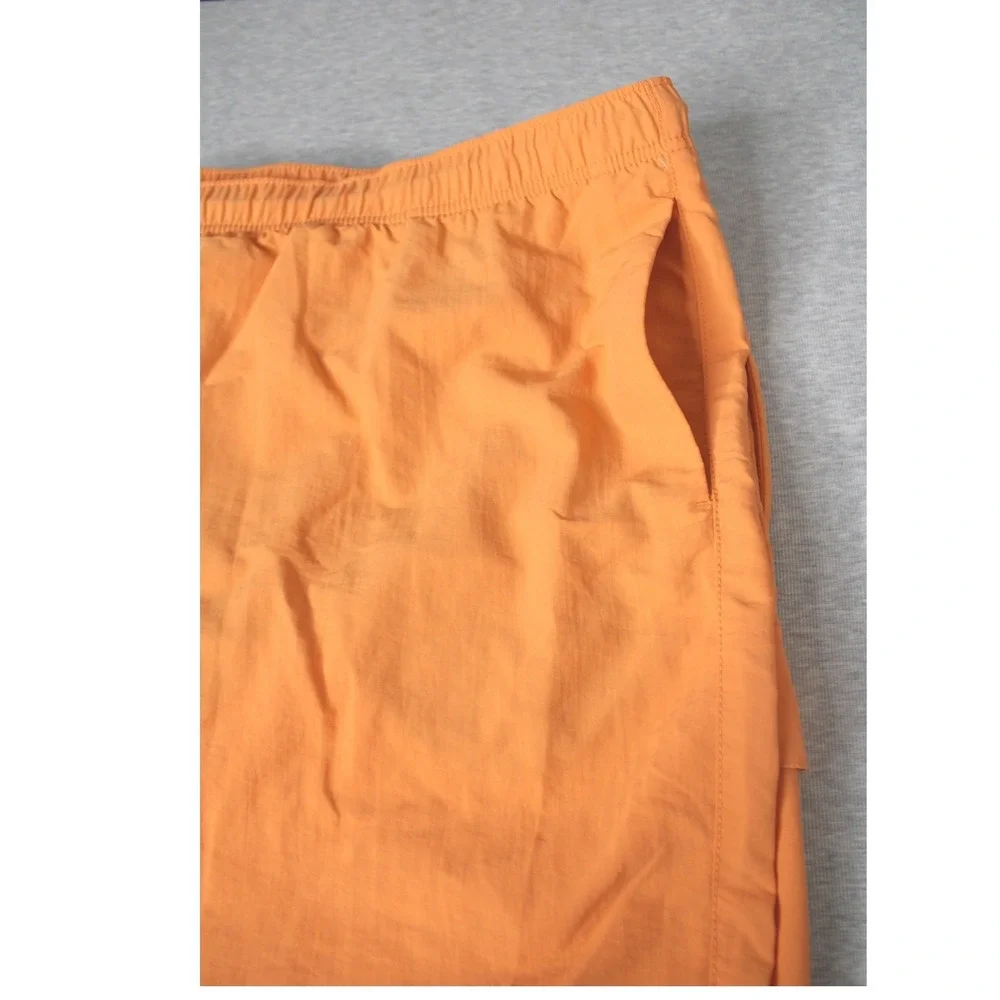 Tommy Bahama Mens Orange Swim Trunks‎ Cargo Pocket Mesh Lined Marlin Logo 5XL